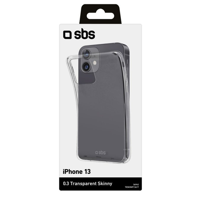 SBS - Fall Skinny für iPhone 13, transparent