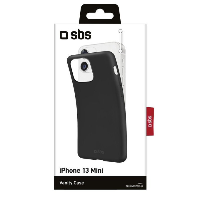 SBS - Fall Vanity für iPhone 13 mini, schwarz
