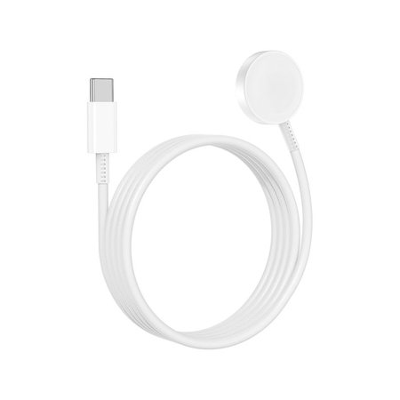 Magnetisches Schnellladegerät zu USB-C Kabel für Apple Watch, 1 m, aluminium, bulk