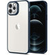 Spigen - Optik Crystal Case für iPhone 12 Pro, chromblau