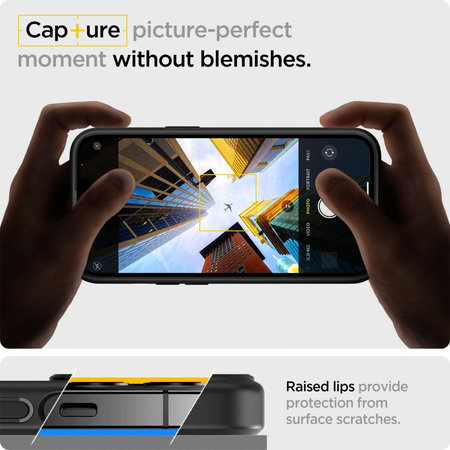 Spigen - Ultra Hybrid Case für iPhone 13 mini, schwarz