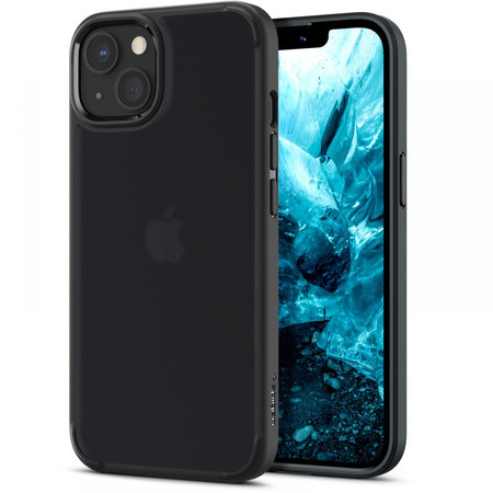 Spigen - Ultra Hybrid Case für iPhone 13 mini, schwarz