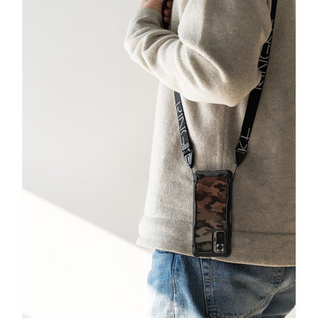 Ringke - Fusion X Hülle für Xiaomi Redmi Note 10 Pro, schwarze Tarnung