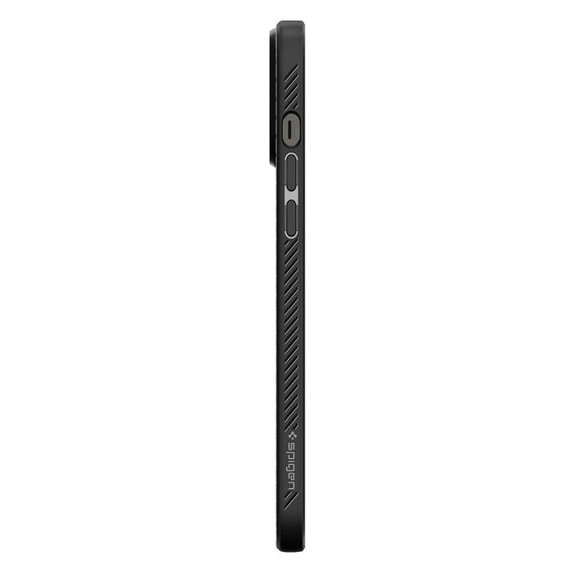 Spigen - Hülle Liquid Air für iPhone 13 Pro Max, schwarz