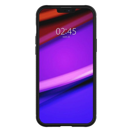 Spigen - Hülle Rugged Armor für iPhone 13 Pro, schwarz