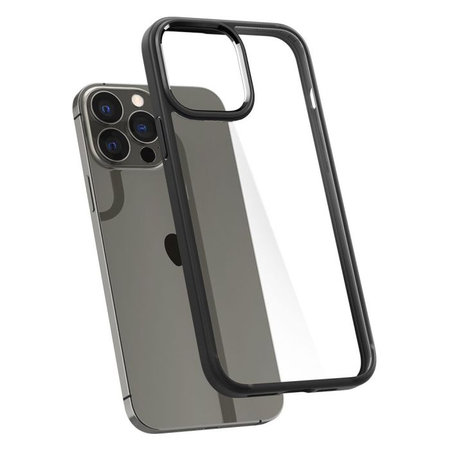 Spigen - Hülle Ultra Hybrid für iPhone 13 Pro, schwarz