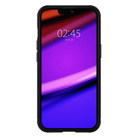 Spigen - Hülle Rugged Armor für iPhone 13 mini, schwarz