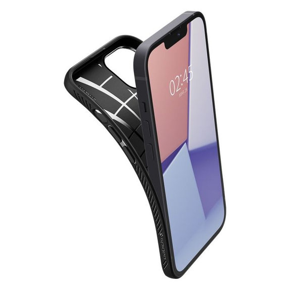 Spigen - Hülle Liquid Air für iPhone 13 mini, schwarz