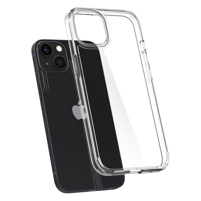 Spigen - Hülle Ultra Hybrid für iPhone 13, transparent
