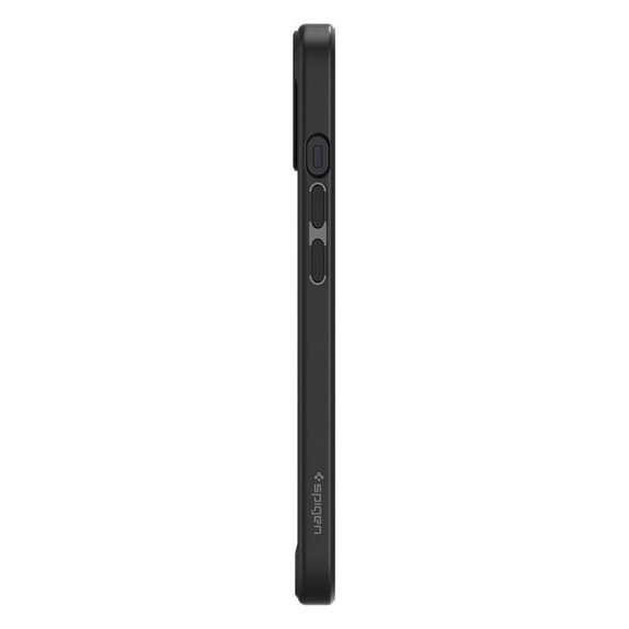 Spigen - Hülle Ultra Hybrid für iPhone 13, schwarz