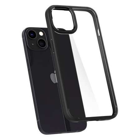 Spigen - Hülle Ultra Hybrid für iPhone 13, schwarz