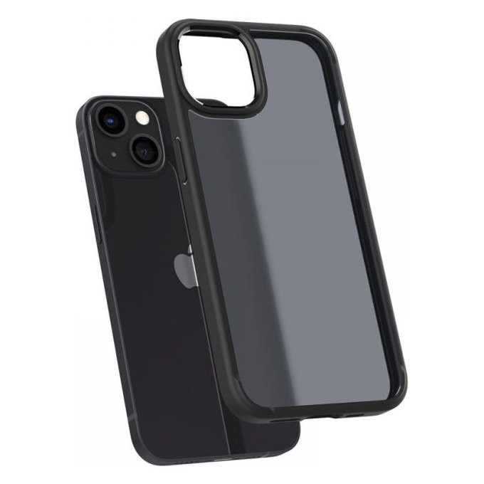 Spigen - Hülle Ultra Hybrid für iPhone 13, frost black