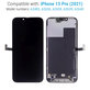 Display für iPhone 13 Pro, Touchscreen-Glas mit Rahmen, Refurbished