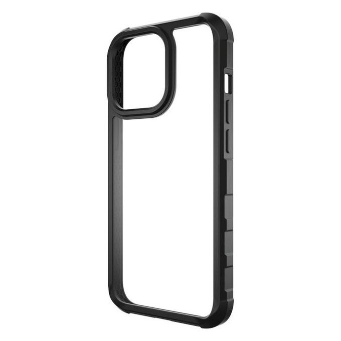 PanzerGlass - Hülle silberBullet ClearCase AB für iPhone 13 Pro, schwarz
