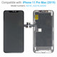 Apple iPhone 11 Pro Max - LCD Display + Touchscreen Front Glas + Rahmen - 661-14099 Genuine Service Pack