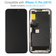 Apple iPhone 11 Pro - LCD Display + Touchscreen Front Glas + Rahmen - 661-15931 Genuine Service Pack
