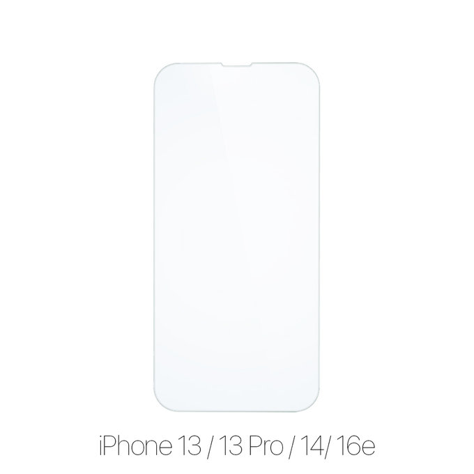 FixPremium Glass - Gehärtetes Glas für iPhone 13, 13 Pro, 14 und 16e