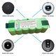 iRobot Roomba 600, 700, 800, 900-series - Akku Batterie 2130LI, 4502233, 4374392 Li-Ion 14.4V 5200mAh
