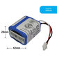 iRobot Braava 2000, 300, 380, 380T, 381, 390, Mint 5200, Mint Plus 5200, Proscenic JOJO Professional - Akku Batterie GPRHC202N026, 4409709, W206001001399 Ni-MH 7.2V 2500mAh
