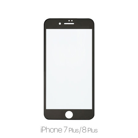 FixPremium FullCover Glass - Gehärtetes Glas für iPhone 7 Plus und 8 Plus