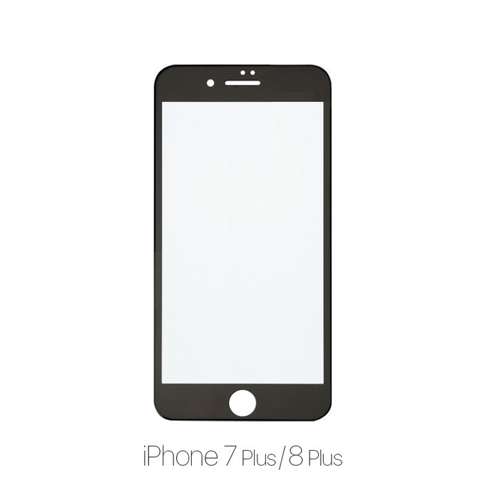 FixPremium FullCover Glass - Gehärtetes Glas für iPhone 7 Plus und 8 Plus