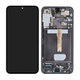 Samsung Galaxy S22 Plus S906B - LCD Display + Touch Screen + Frame (Phantom Black) - GH82-27500A, GH82-27501A Genuine Service Pack