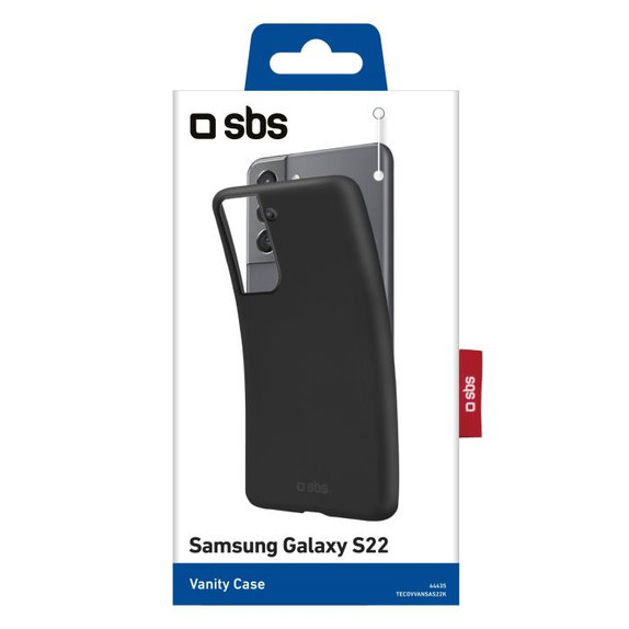 SBS - Fall Vanity für Samsung Galaxy S22, schwarz