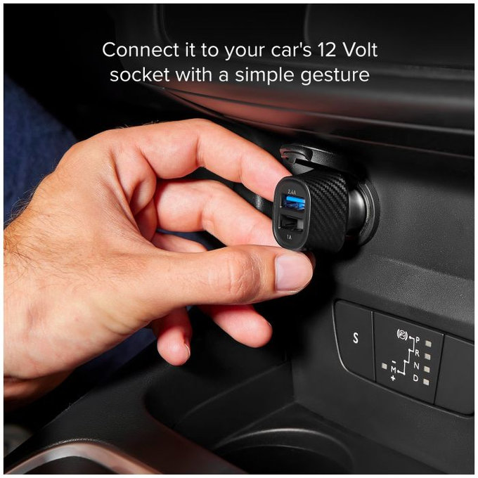 SBS - Auto-Ladegerät USB, USB, schwarz