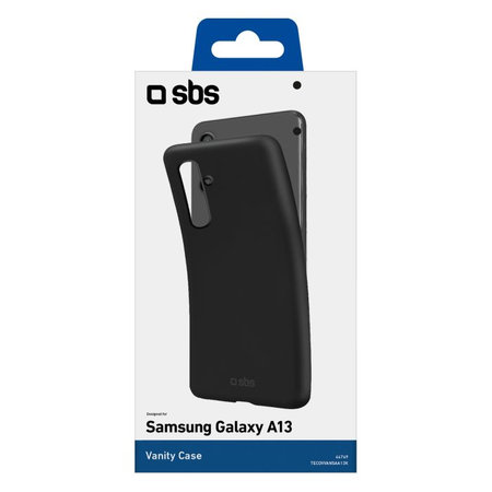 SBS - Fall Vanity für Samsung Galaxy A13 5G und A04s, schwarz