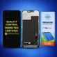 Display Hard OLED für iPhone 13, Touchscreen-Glas mit Rahmen, FixPremium