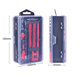 Kingsdun - Professionelles Schraubendreher-Set für iPhone 117in1 (Rote Ausgabe)