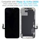 Display Hard OLED für iPhone 12, 12 Pro, Touchscreen-Glas mit Rahmen, FixPremium