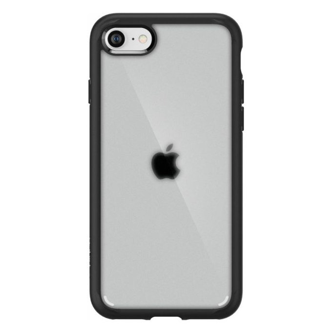 Spigen - Hülle Ultra Hybrid für iPhone 7, 8, SE 2020 & SE 2022, Frost Black
