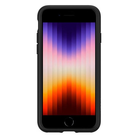 Spigen - Hülle Ultra Hybrid für iPhone 7, 8, SE 2020 & SE 2022, Frost Black