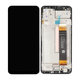 Samsung Galaxy M23 5G M236B - LCD Display + Touchscreen Front Glas + Rahmen (Black) - GH82-28487A, GH82-28488A, GH82-28492A Genuine Service Pack