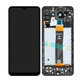 Samsung Galaxy A13 5G A136B - LCD Display + Touchscreen Front Glas + Rahmen (Black) - GH82-29077A, GH82-29078A Genuine Service Pack