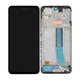Xiaomi Redmi Note 11, 11S, Poco M4 Pro 4G - LCD Display + Touchscreen Front Glas + Rahmen (Black) - 5600010K7S00, 5600010K7T00, 5600010K7P00 Genuine Service Pack