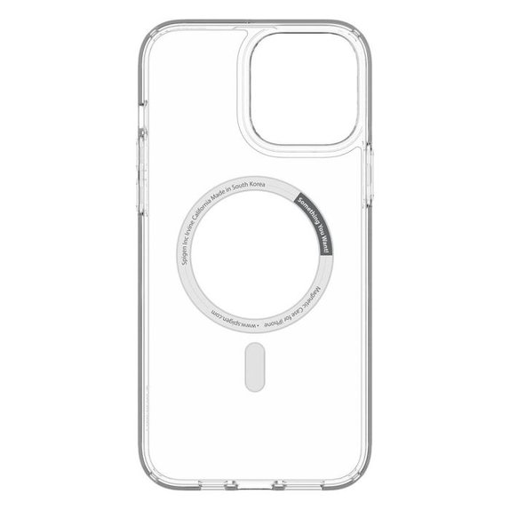 Spigen - Hülle Ultra Hybrid mit MagSafe für iPhone 13 Pro Max, weiss