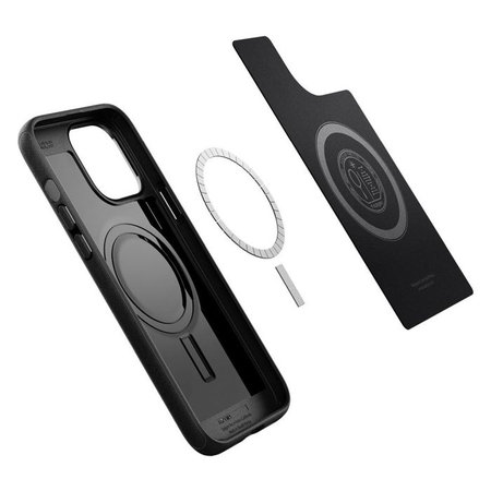Spigen - Hülle Mag Armor mit MagSafe für iPhone 13 Pro, Matte Black