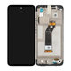 Xiaomi Redmi 10 (2022) 21121119SG 22011119UY - LCD Display + Touchscreen Front Glas + Rahmen (Carbon Gray) - 560001K19S00 Genuine Service Pack