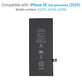 Akku Batterie für iPhone SE (2nd Gen 2020), 1821mAh, A2312, Service Pack