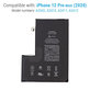 Akku Batterie für iPhone 12 Pro Max, 3687mAh, A2466, Service Pack