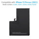 Apple iPhone 13 Pro Max - Akku Batterie A2653 4352mAh Service Pack