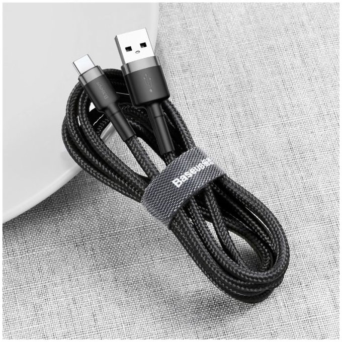 Baseus - USB-C / USB Kabel (0.5m), schwarz