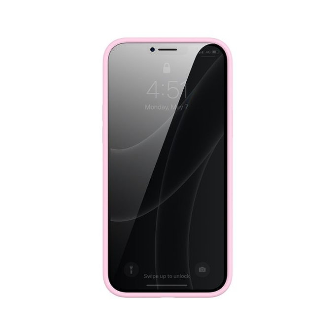 Baseus - Fall Liquid Gel für iPhone 13 Pro, rosa