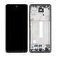 Samsung Galaxy A52 4G A525F - LCD Display + Touchscreen Front Glas + Rahmen (Awesome Black) OLED