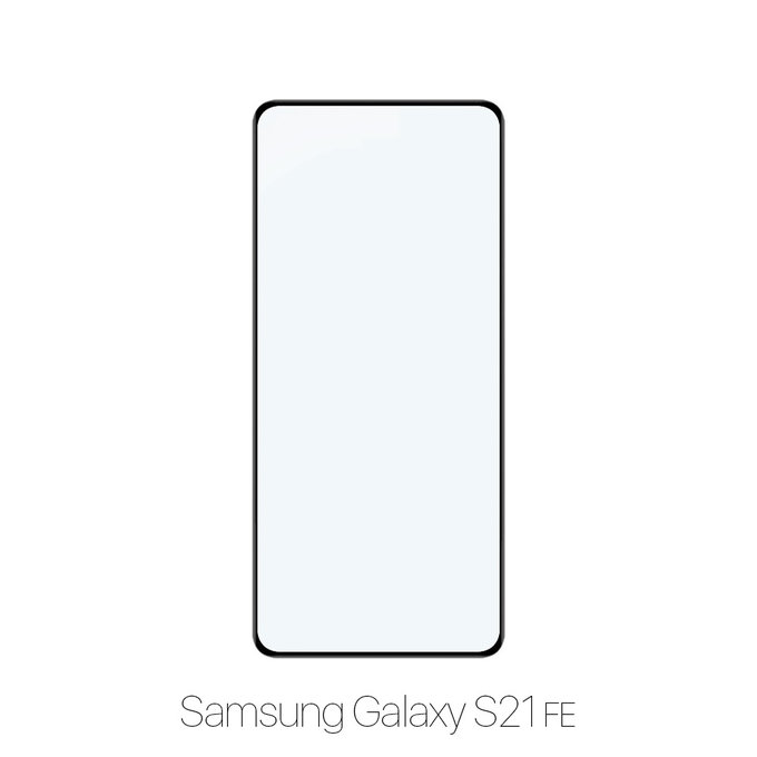 FixPremium FullCover Glass - Gehärtetes Glas für Samsung Galaxy S21 FE
