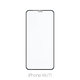 FixPremium FullCover Glass - Gehärtetes Glas für iPhone XR und 11