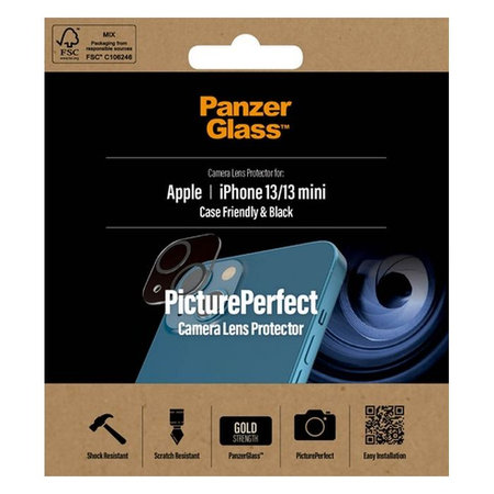 PanzerGlass - Kameraobjektiv-Schutzhülle PicturePerfect für iPhone 13 mini und 13, transparent