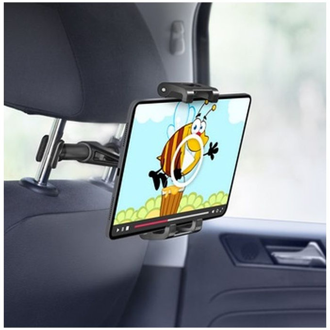 SBS - Kopfstützenhalter Mount Pro für smartphone und tablet bis 12.9", schwarz